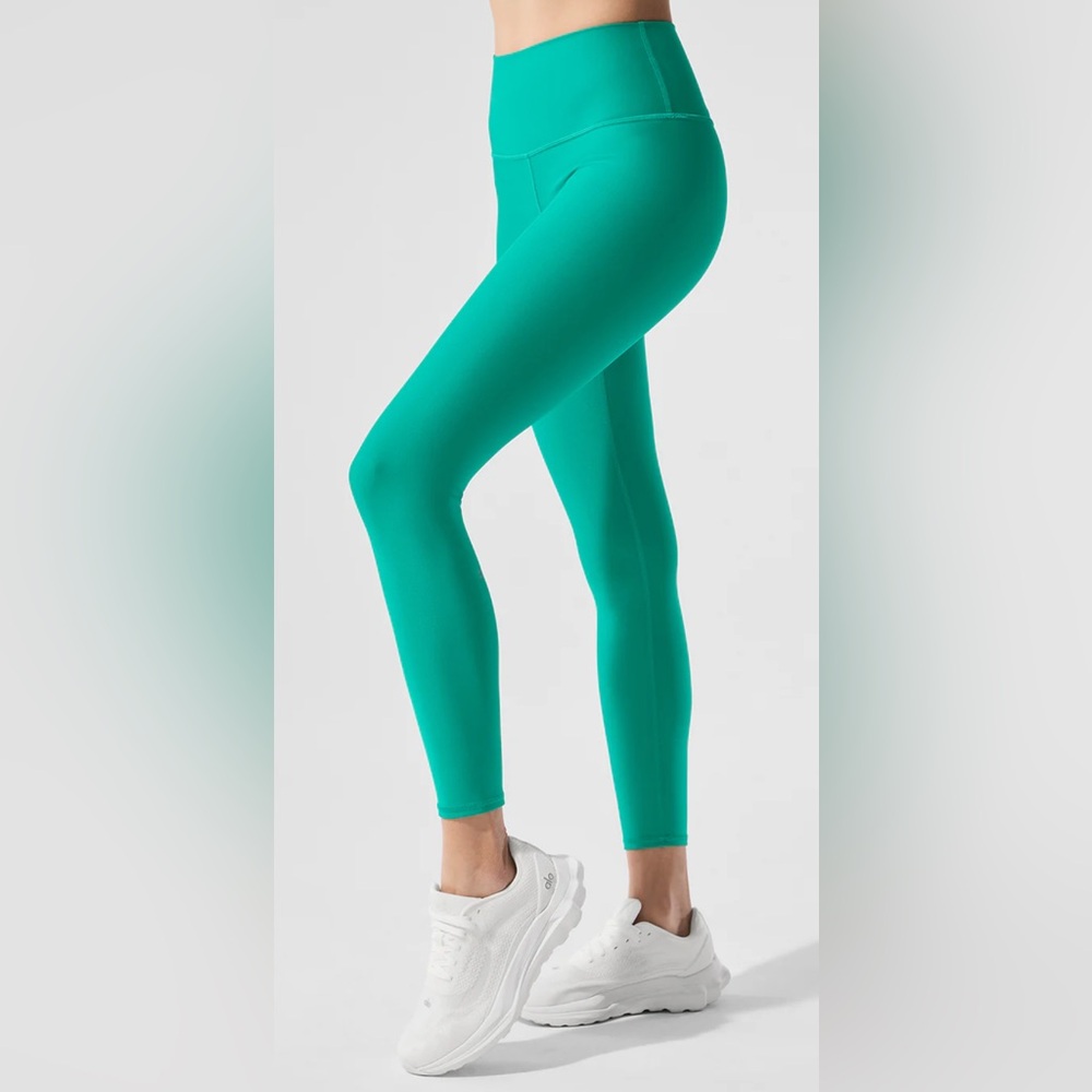 ALO Yoga Spruce Green airlift Leggings 7/8